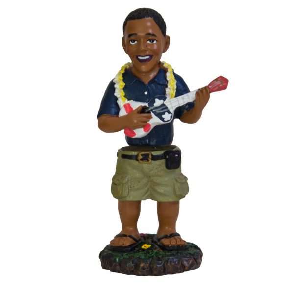 Hula doll - ukulele Obama
